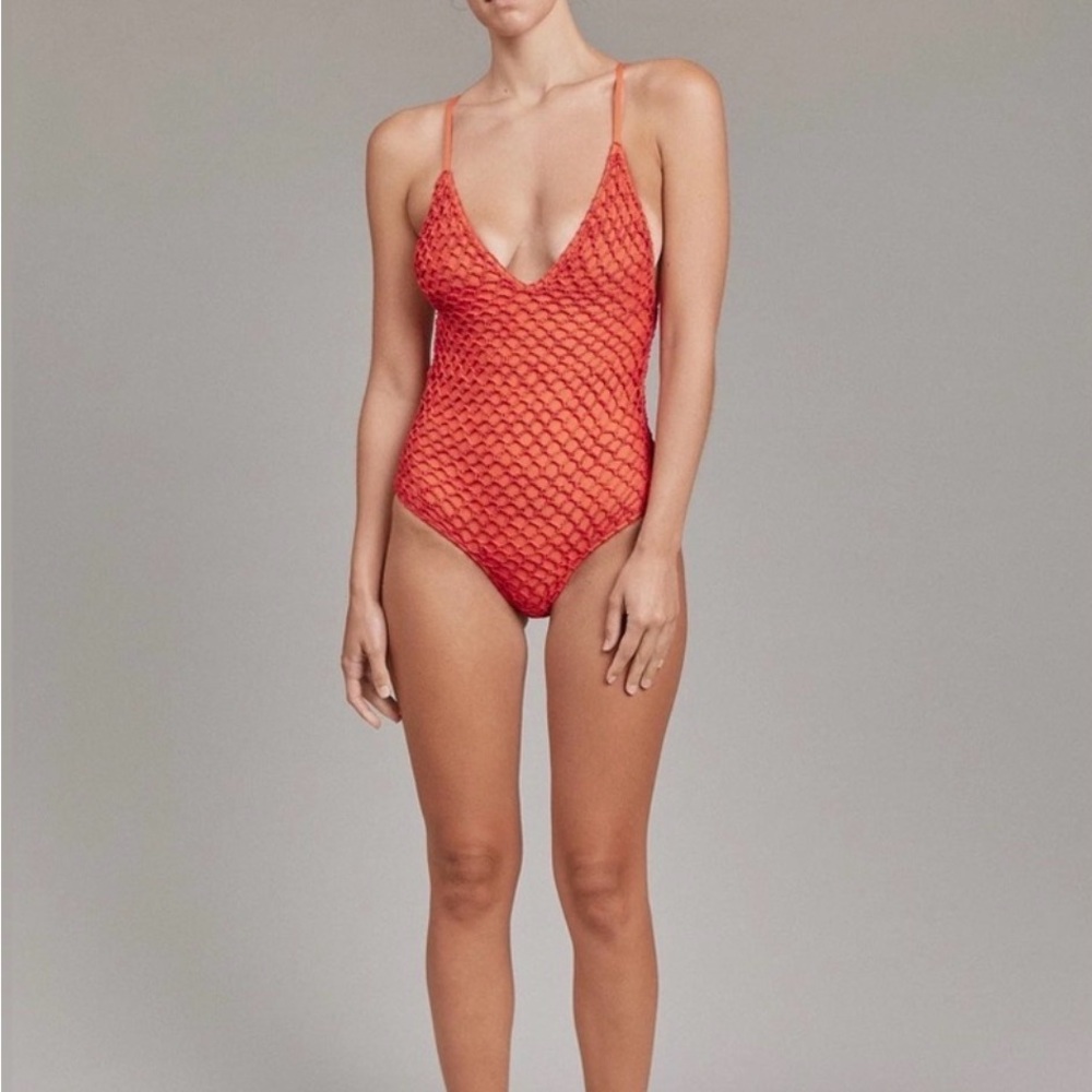 Acacia crochet One-Piece Swimsuit